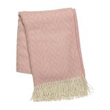 Pledd ZigZac 130x170 cm rosa