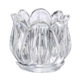 Telysholder Flora 5,5 cm klar