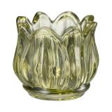 Telysholder Flora 5,5cm grønn