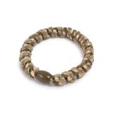 Hårstrikk i gyldne farger