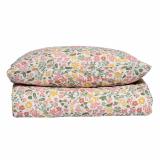 Sengetøy Krepp Ditsy 140x200 cm, rosa