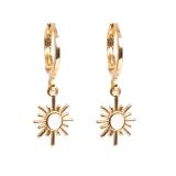 Små hoops, sol, hvit