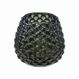 Telysholder Kongle 10cm grønn