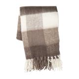 Pledd Ruter 130x170cm brun