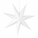 Adventstjerne 75 cm hvit