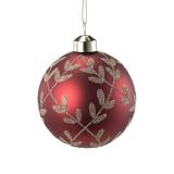 Julekule Girlander rød