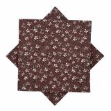 Serviett Tiny Flowers bordeaux