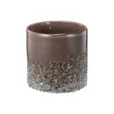 Telysholder Fay 10cm brun