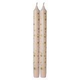 Kronelys Stjerner 25cm 2 pk