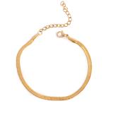 Armbånd, snake chain, G