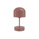 Bordlampe Napoli oppladbar 24 cm rosa