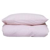 Sengesett krepp Harmony 140x220 cm, rosa