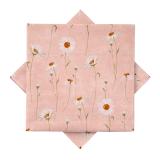 Serviett Margeritt rosa