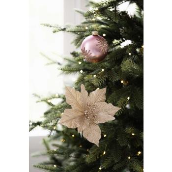 Blomst på klype på juletre