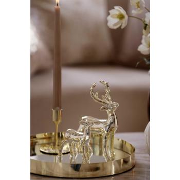 Hjort Shine i to størrelser lysfat speil