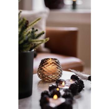 Telysholder Kongle på sofabord