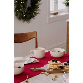 Christmas Reindeer servise på dekt frokostbord