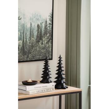 Lysestake telys Luna i metall på naima hylle lav