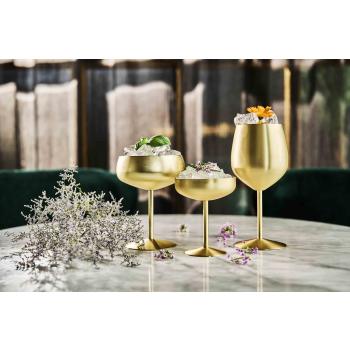 Sontell gold drinkglass med isbiter