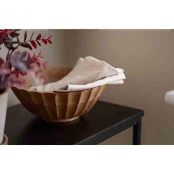 Dekorbolle Piper mangotre 25cm på hylle naima