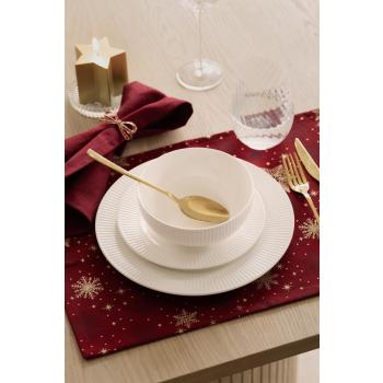 Bordbrikke snøkrystall