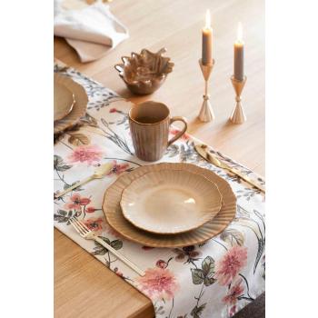 Løper Mulberry med servise Bloom