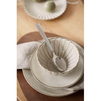 Iben og scallop løsning med linde lin serviett 