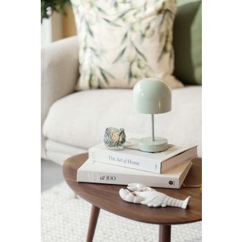 Yana bord styles med lampe napoli, telysholder vanja og figur hummer