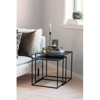 Kronelys i kronelysestake på konsollbord