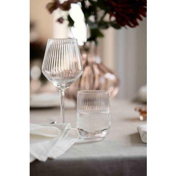 Borddekking med Rødvinsglass Inez