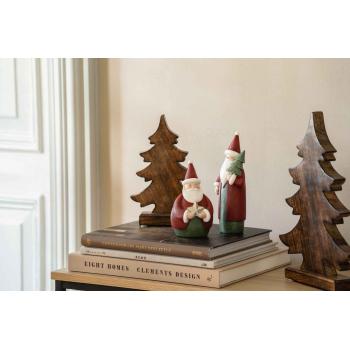 Dekortre maja i to størrelser i hylle med dekornisse