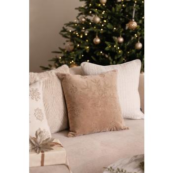 Putetrekk perler snøkrystall med andre juleputetrekk