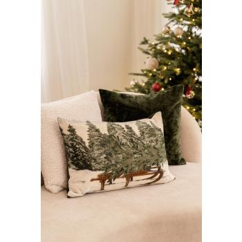 Putetrekk kjelke i sofa med andre puter