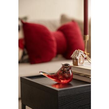 Dekorfigur Dompap på sidebord