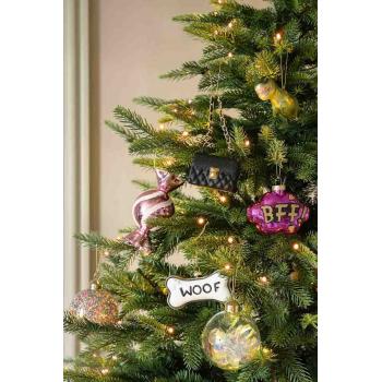 Julekule BFF i juletre med andre morsomme julekuler