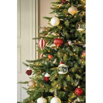 Julekule Vott i juletre med matchende julekuler