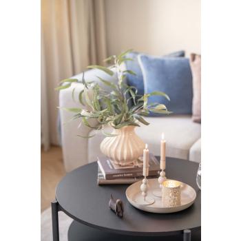 Lysfat melina med lysestake bubble og lyslykt vår