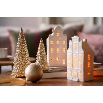 Lyshus Amsterdam i to størrelser på bord med dekortre