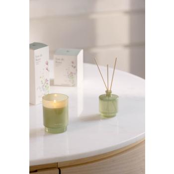 Duftlys og romduft serie i dus grønn