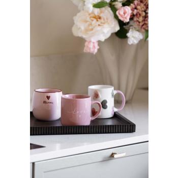 Kjærlighets- og mammakopper på lysfat rille