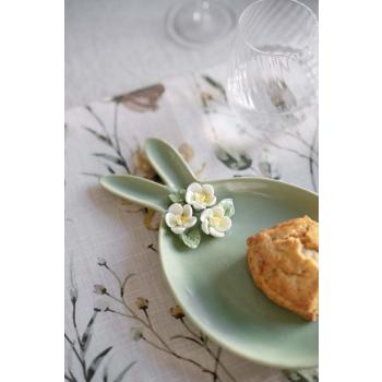 Fat Blomsterhare med scone