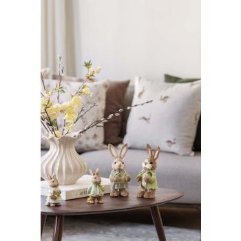 Dekorhare Oliver og Oliva med harenatur 