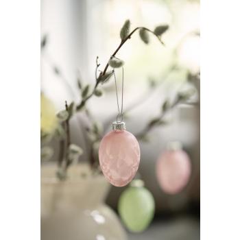 Glassegg frost hengende på gåsunger