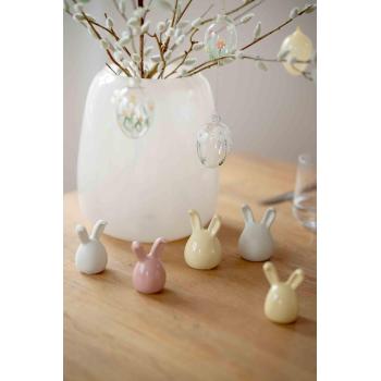 Dekor kanin i flere farger og størrelser