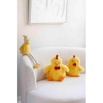 Påskehøne Helen med resten av hønefamilien