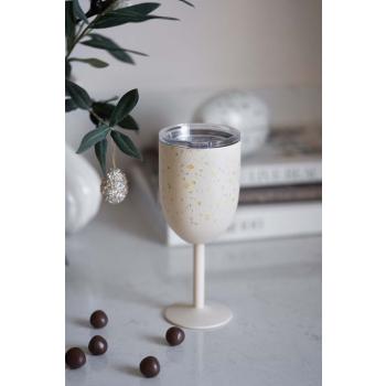 Vinglass Termo på kjøkkenbenk