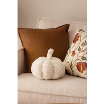 Pute gresskar i sofa med puter i høstfarger