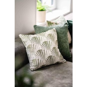 Putetrekk i sofakrok i grønne farger