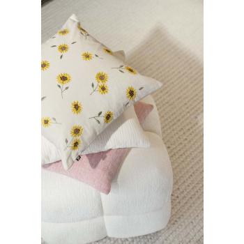 Putetrekk Billie med putetrekk solsikke og cille