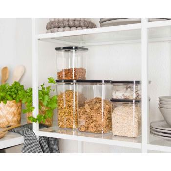 Smart Seal Oppbevaringsbokser i hylle